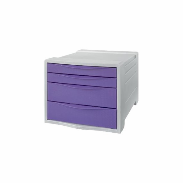 NOBO Zásuvkový box Esselte Colour Breeze, levandulová