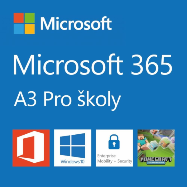 Elektronická&nbsp;licence:&nbsp;Microsoft&nbsp;CSP&nbsp;Microsoft&nbsp;365&nbsp;A3&nbsp;for&nbsp;...