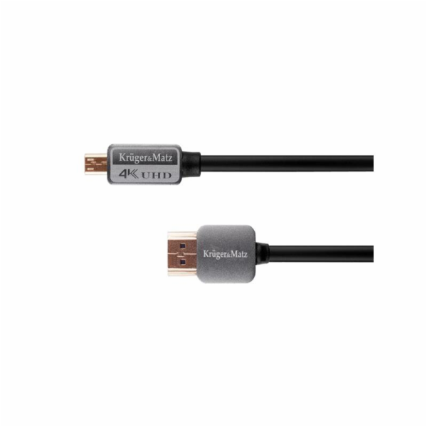 Kruger&Matz HDMI - HDMI kabel 1,8 m černý (KM0327)