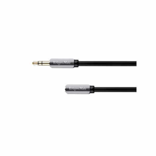 Kabel KRUGER & MATZ JACK 3.5 konektor/JACK 3.5 zdířka 1m ...