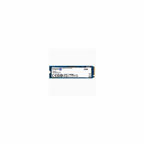Kingston SSD 250GB NV2 M.2 2280 NVMe PCIe Gen (R: 3000MB/...