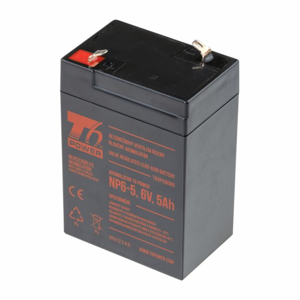 T6 Power T6UPS0009 Akumulátor T6 Power NP6-5, 6V, 5Ah
