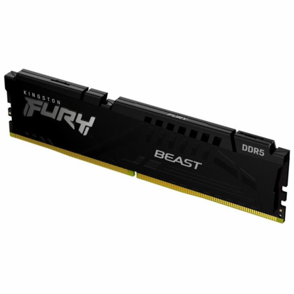 KINGSTON DIMM DDR5 16GB 5600MT/s CL36 FURY Beast Černá EXPO