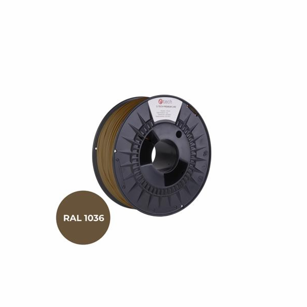 C-TECH Tisková struna (filament) PREMIUM LINE, PETG, perl...