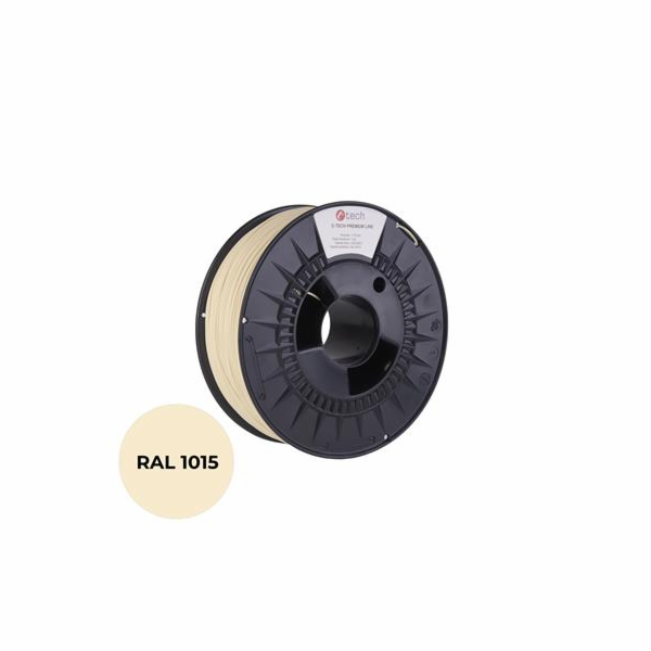 C-TECH Tisková struna (filament) PREMIUM LINE, PETG, slon...