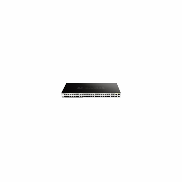 D-Link DGS-1210-48 52-port Gigabit Smart Switch, 48x GbE,...
