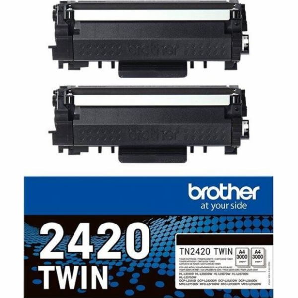 Toner Brother černý TN-2420TWIN