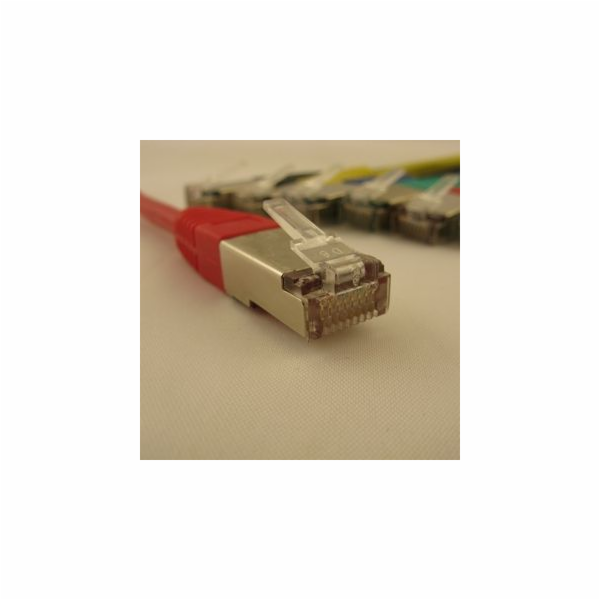 NETRACK BZPAT05FR patch cable RJ45 snagless boot Cat 5e F...