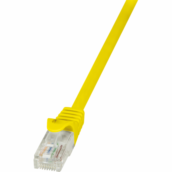 LOGILINK CP1037U LOGILINK - Patch kabel CAT 5e UTP 1m žlutý