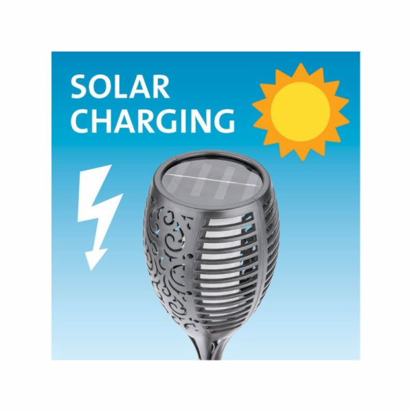 Extol-Light EX43132 Pochodeň LED s plame