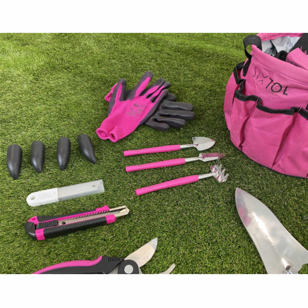SIXTOLSada zahradního nářadí GARDEN PINK 10 SIXTOL