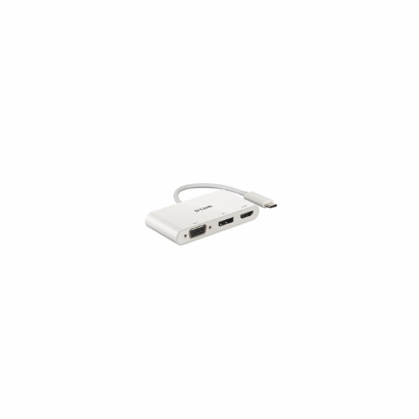 D-Link 3-in-1 USB-C to HDMI/VGA/DisplayPort Adapter 45020043