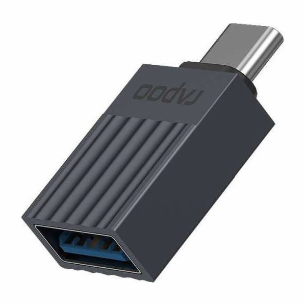 Rapoo USB-C Adapter grey USB-C to  USB-A
