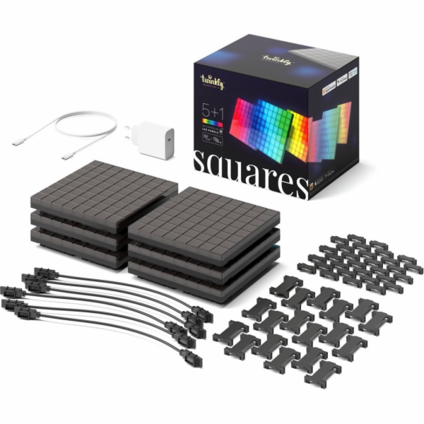 SMART BLOCKS TWINKLY SQUARES COMBO PACK 6 BLOCKS (1 MASTE...