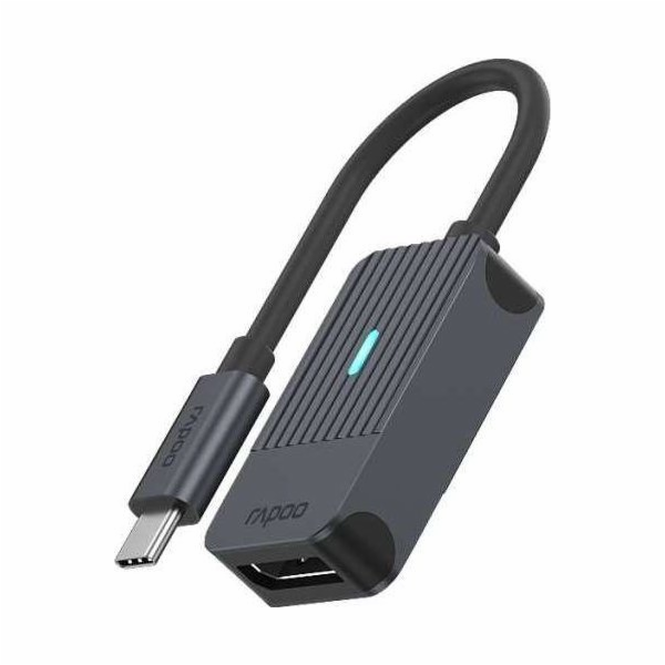 Adapter USB Rapoo UCA-1005 USB-C - DisplayPort Szary  (00...