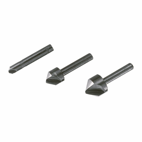 Wolfcraft 3 Záhlubníky, stopka 6 mm D6,12, 16 2504000