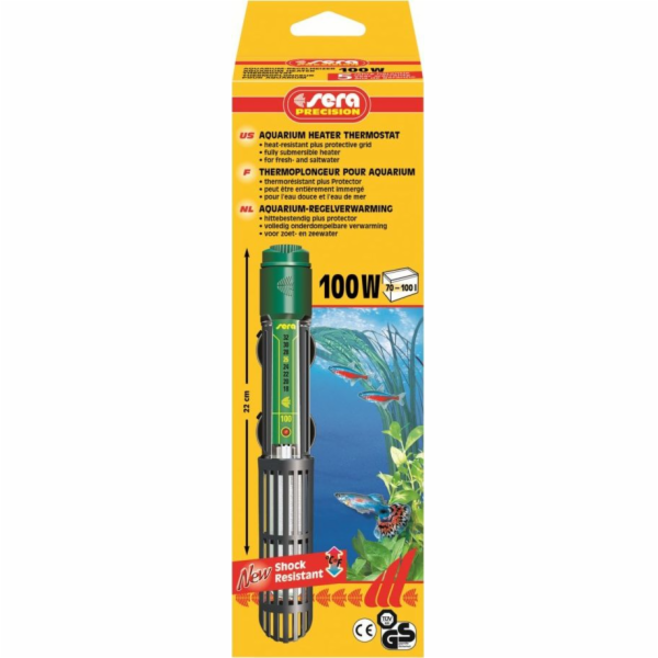 Sera Topení s termostatem 100 W, 22 cm