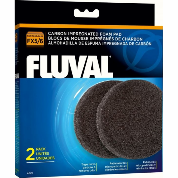 Fluval uhlíková houba pro šálkové filtry FX5 / FX6
