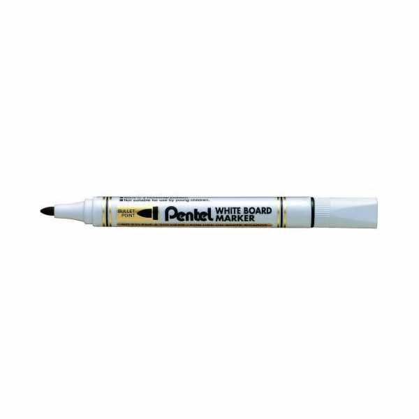 Pentel Marker na bílé tabule MW85 kulatý s černým hrotem ...