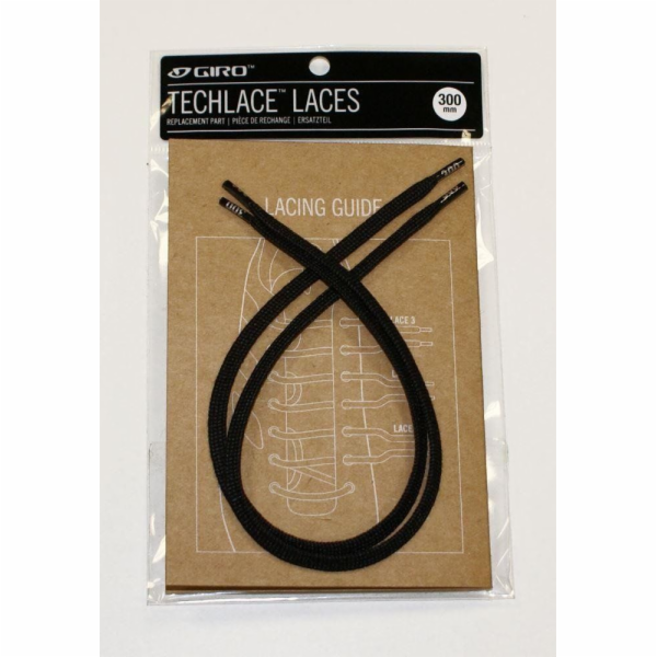 Giro tkaničky GIRO TECHLACE KRAJKY černé 255mm