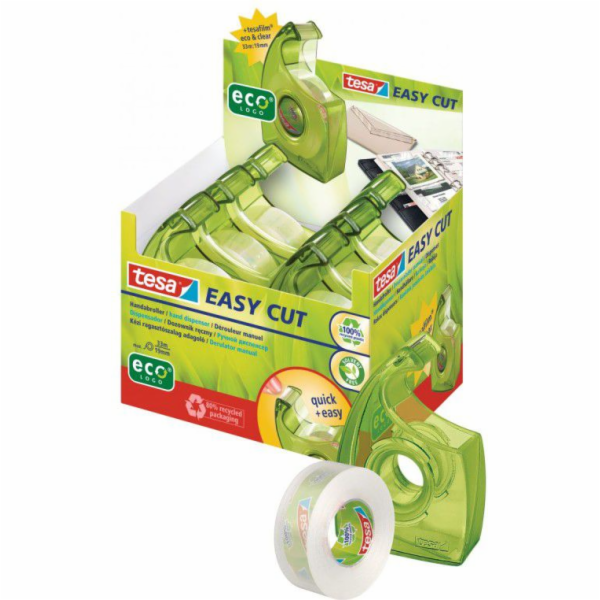 Tesa Office páska tesa® eco &amp; clear 33m x 19mm + Easy...
