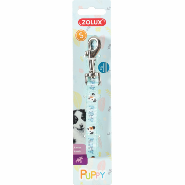 Vodítko Zolux ZOLUX Puppy MASCOTTE 13 mm / 1,20 m, modrá ...