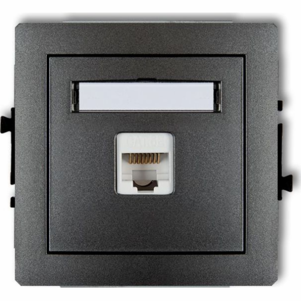 Karlik DECO Single počítačové zásuvky 1xRJ45, cat.5e, 8pi...