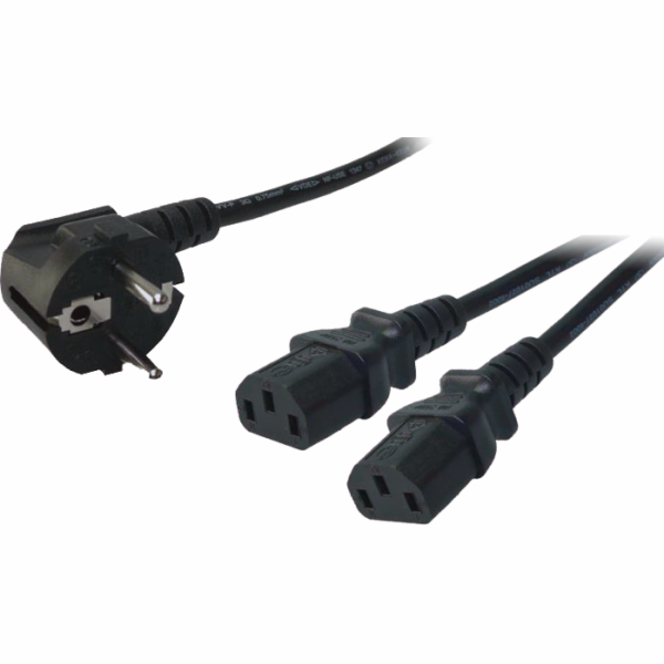 LogiLink napájecí kabel 2 x Schuko-C13 1,50 m (CP101)