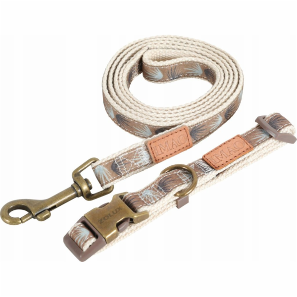 Zolux ZOLUX Obojek IMAO TAIGA 20 mm, barva: hnědá