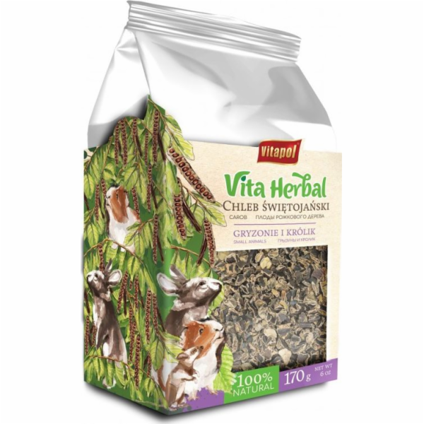 Vitapol Karob pochoutka z králíka hlodavce Herbal