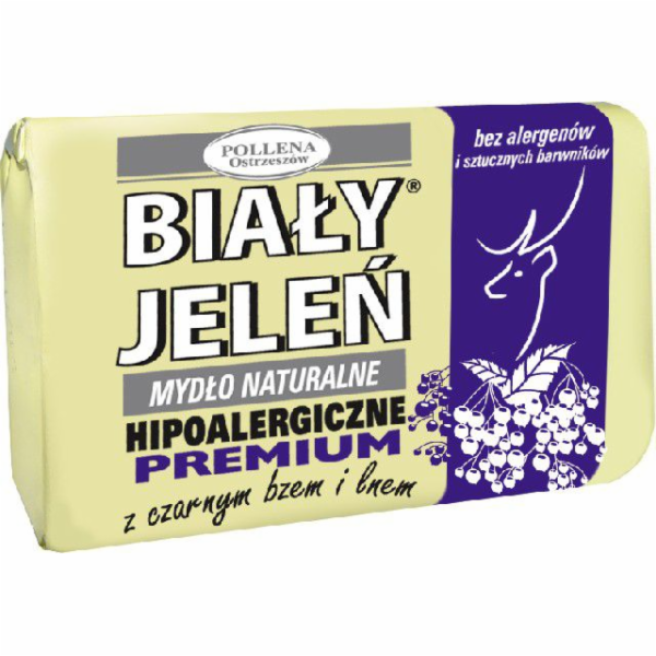 Bialy jelen Prémiové mýdlo s černým bezem 100g