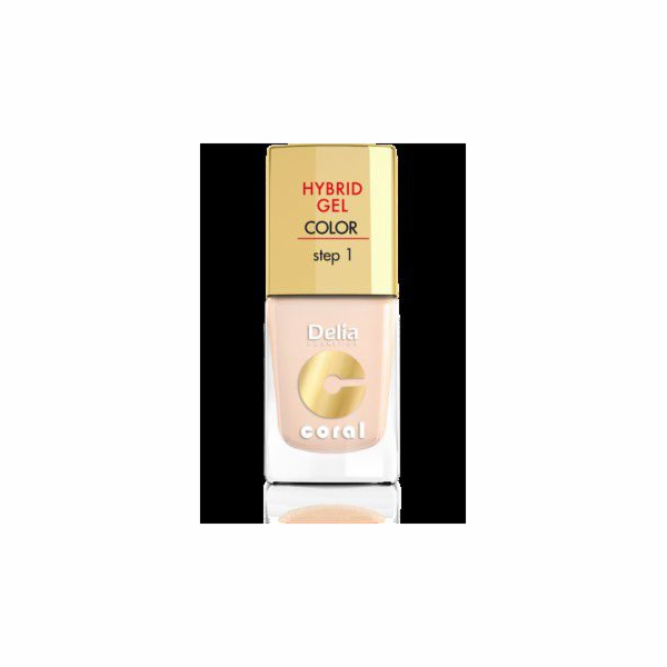 Delia Cosmetics Coral Hybrid Gel nail nail č. 20 slonová ...
