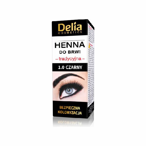 Delia Henna na obočí 1.0 Black