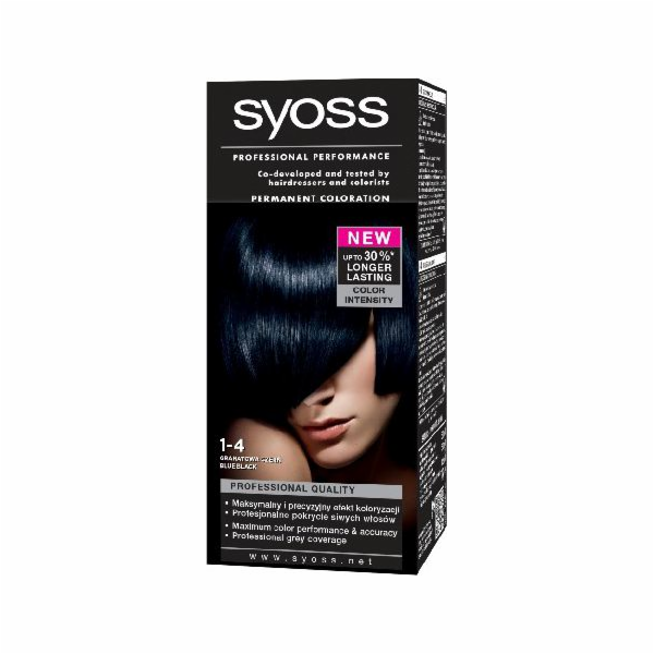 Syoss Barva na vlasy Navy Blue Black č. 1-4
