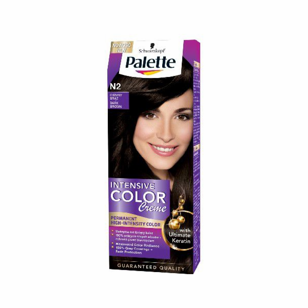 Palette Intensive Color Creme Barva krémová č. N2 - tmavě...