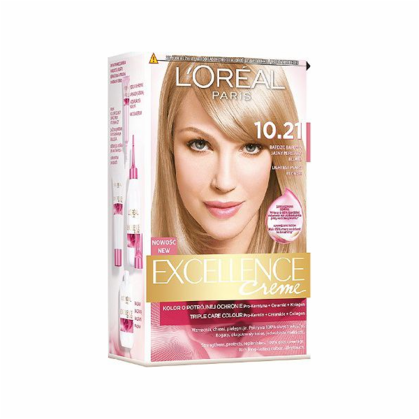 L Oreal Paris Excellence Creme barva na vlasy 10,21 Very ...
