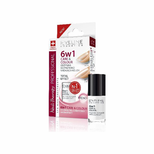 Eveline Nail Therapy Varnish kondicionér 6v1 Care &amp; C...
