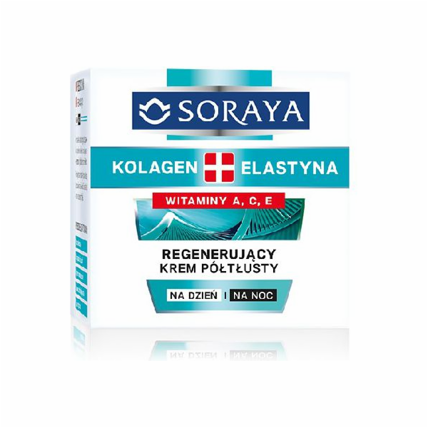 Soraya Collagen Elastin regenerační polobohatý krém na de...