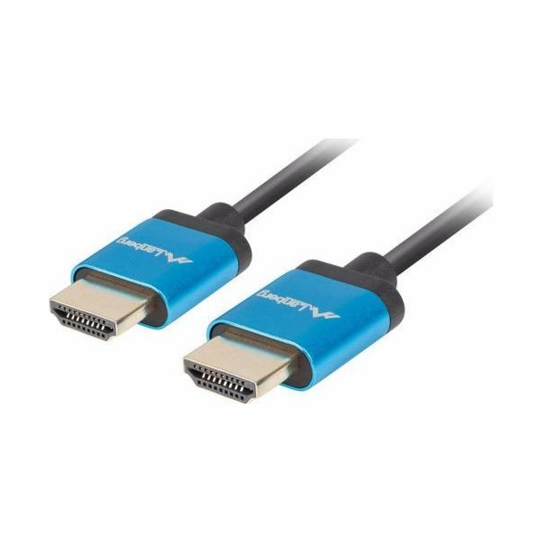 Lanberg CA-HDMI-22CU-0010-BK LANBERG HDMI M/M 2.0 kabel 1...