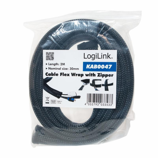 LOGILINK KAB0047 LOGILINK - Elastický organizér pásků se ...