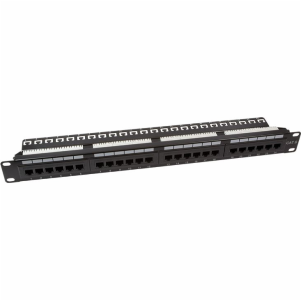 LOGILINK NP0004A LOGILINK- CAT6 Patch Panel 19 24-portový...