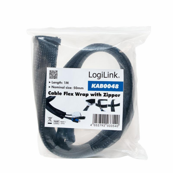 LOGILINK KAB0048 LOGILINK - Elastický organizér pásků se ...