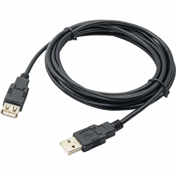 Akyga kabel USB AM-AF 3.0m /černá 