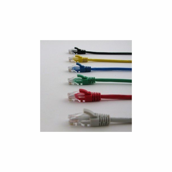 NETRACK BZPAT16Y patch cable RJ45 snagless boot Cat 6 UTP...