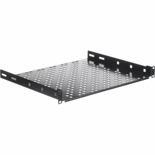 NETRACK 119-100-350-012 equipment shelf 19 1U/350mm charcoal