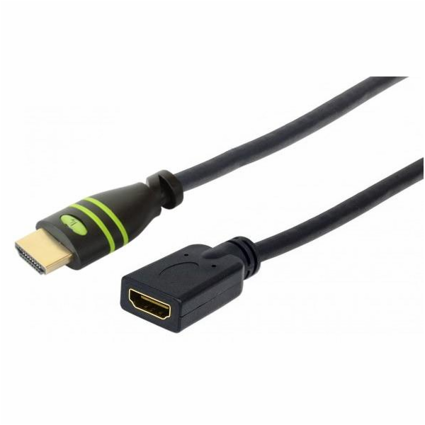 TECHLY 106862 Monitor extension cable HDMI-HDMI M/F 5m Et...
