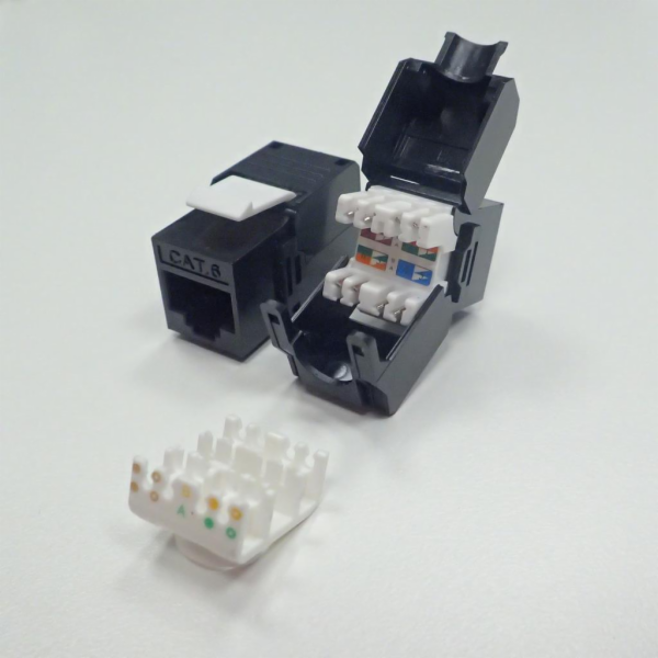 NETRACK 105-34 Keystone Jack RJ45 cat. 6 UTP toolless