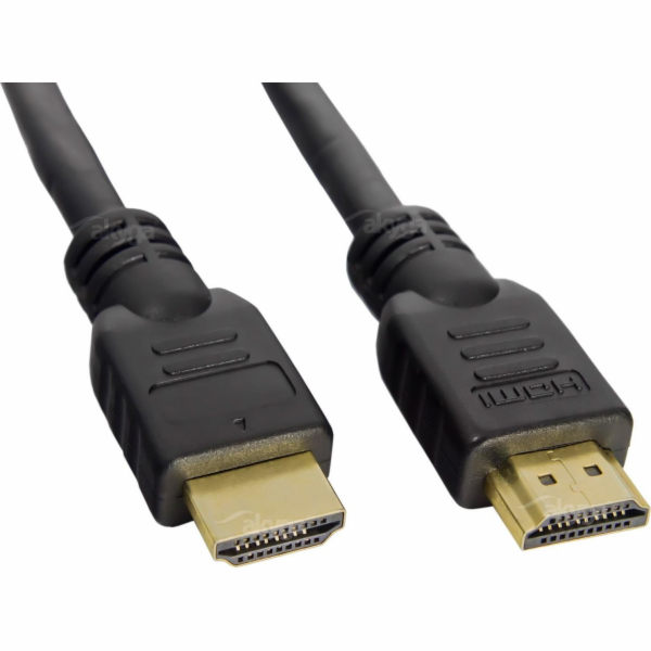 Akyga Kabel HDMI 1.4 (M), Full HD/4K 10.2Gbps, černý 5m