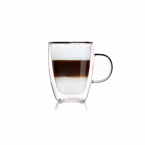 Hrnek 300 ml dvoustěnný borosilikátové sklo