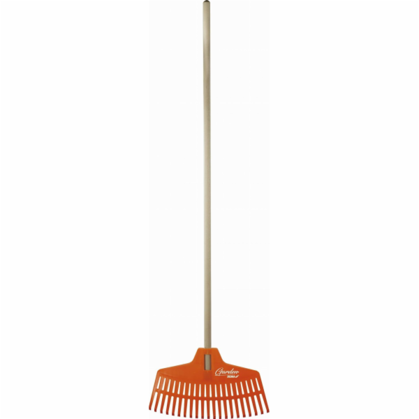 DEDRA Hrábě na dřevěné rukojeti, PVC, 134 cm, fi 22
